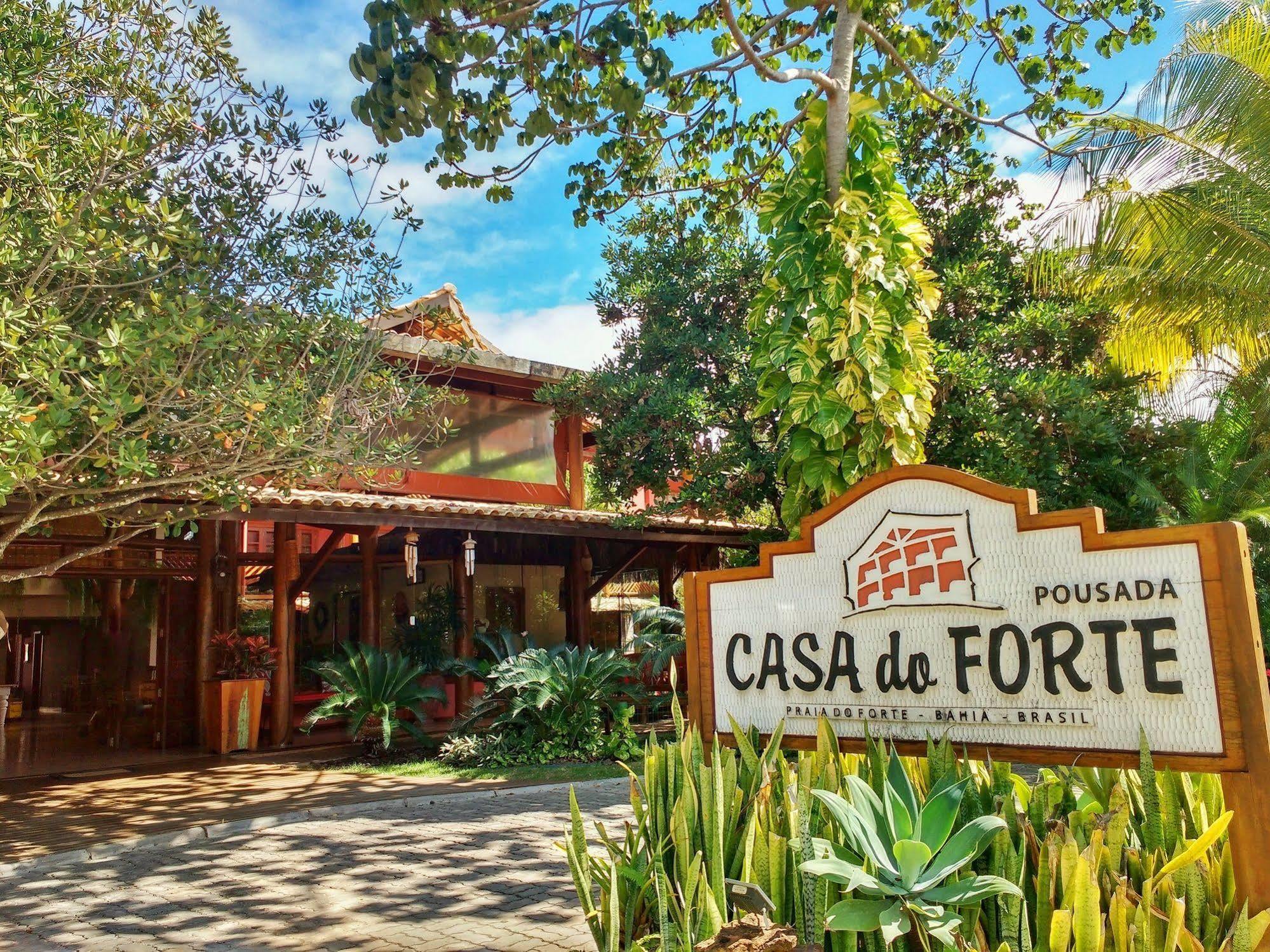 Pousada Casa Do Forte Мата де Сао Жоао Екстериор снимка